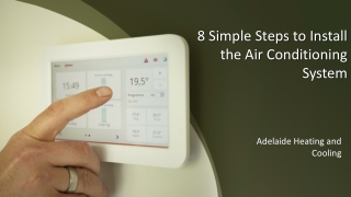 Simple Steps to Install the Air Conditioning System