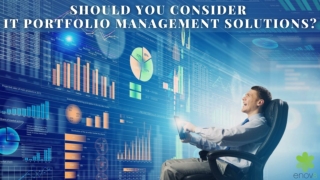 Should You Consider IT Portfolio Management Solutions?
