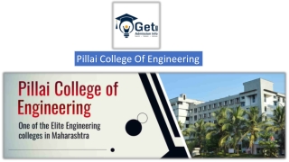 Pillai College Of Engineering Fees Structure for Students