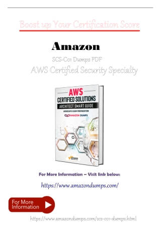 Amazon SCS-C01 Dumps PDF-SCS-C01 Exam Questions Answers | Amazondumps.com