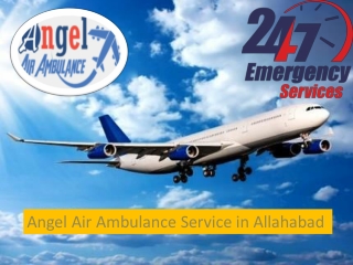 Angel Air Ambulance Service in Allahabad with the Best Services