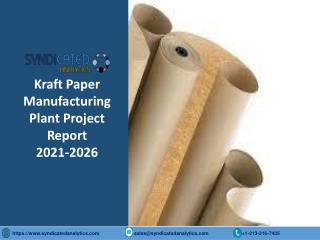 Kraft Paper Manufacturing Plant Project Report PDF