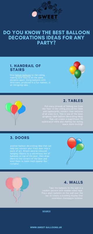 Do You Know the Best Balloon Decorations Ideas for Any Party