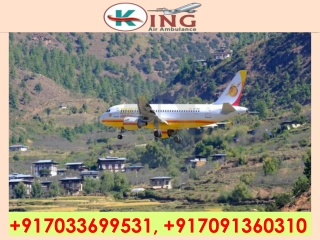 Take India Best Air Ambulance Service in Delhi at Cheap Rate by King