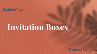 Get 30% Off at Invitation Boxes Wholesale