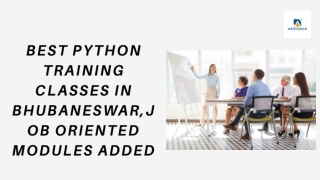 Python Training in Bhubaneswar, Request Demo Class