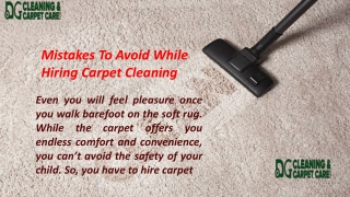 Carpet Cleaning In Naples, FL