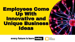 Innovative and Unique Business Ideas for Employees - MITID Innovation