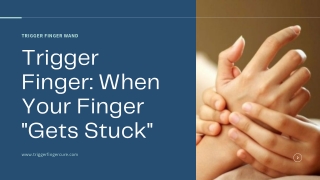 Trigger Finger Tape- Get the Perfect Support for Your Finger