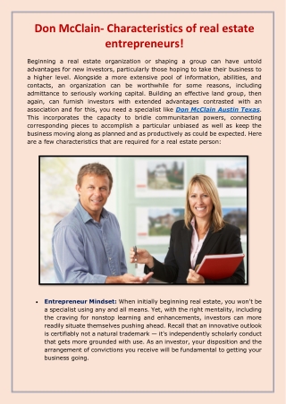 Don McClain- Characteristics of real estate entrepreneurs-converted