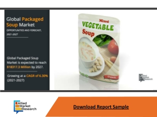 Global Packaged Soup Market: Driving Factors, Market Analysis, Investment Feasib