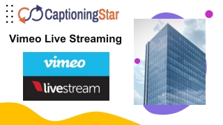 Vimeo Live Streaming