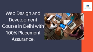 Web Designing Course in Delhi - 100% Job Guaranteed, Request Demo