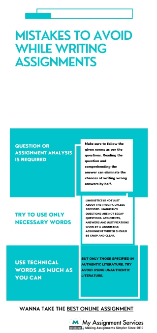 Mistakes to Avoid While Writing Assignments