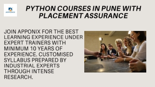 Python Training in Pune, Request Demo Class