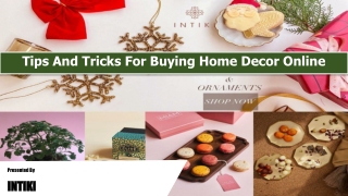 Tips And Tricks For Buying Home Decor Products Online