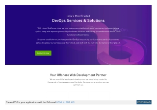 India's Most Trusted DevOps Services & Solutions