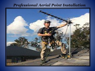 Professional Areil Point Installation