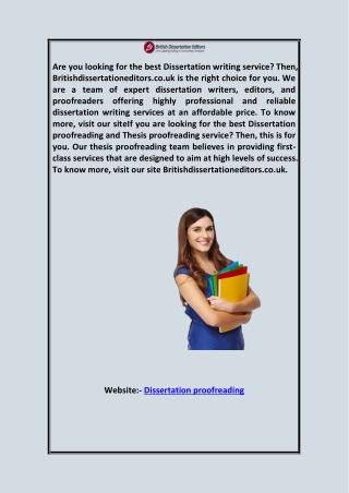 Cheap Dissertation Proofreading British Dissertation Editors.co.uk