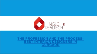 The Profession And The Process- Best Interior Designers in Gurgaon