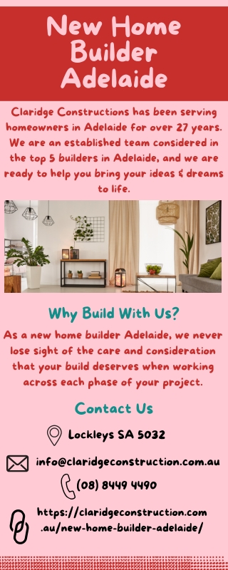 New Home Builder Adelaide