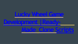 Best Lucky Wheel Game Development - DOD IT Solutions