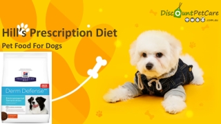 Buy Hill’s Prescription Diet Derm Defense with Chicken Dog Food Online