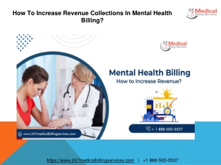 How To Increase Revenue Collections In Mental Health Billing