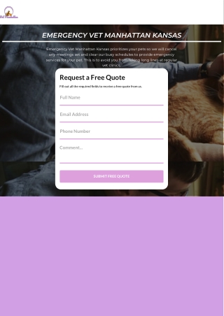 Best Vet In Manhattan KS pdf