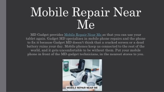 Mobile Repair Near Me