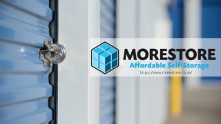 MoreStore - Presentation (July 2021)