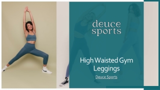 High Waisted Gym Leggings: Get 50% Off