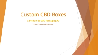 Custom CBD Boxes