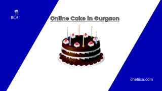 Order Online Cake in Gurgaon From Largest Bakery Chefiica