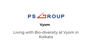 Vyom - Living with Bio-diversity at Vyom in Kolkata