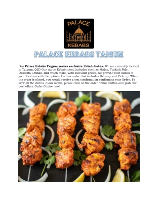 Palace Kebabs Taigum