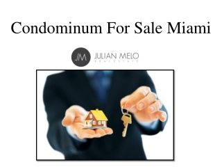 Condominum For Sale Miami