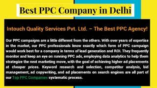 Best PPC Company in Delhi