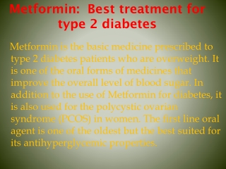 Buy Metformin Online for Diabetes | Metformin Uses, Price, Sale