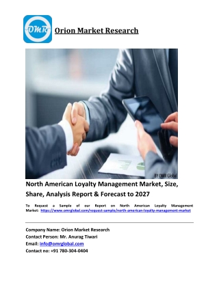 North American Loyalty Management Market Trends, Size, Competitive Analysis and