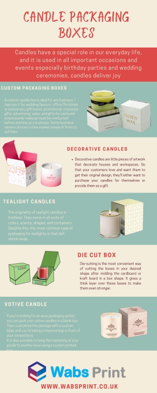Candle Box Packaging In the UK