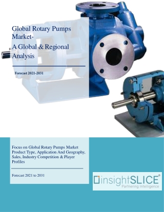 Global Rotary Pumps Market Share, Trends, Analysis and Forecasts, 2021-2031