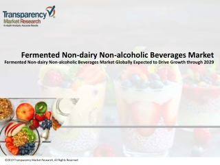 6.Fermented Non-dairy Non-alcoholic Beverages Market