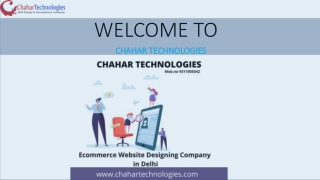 Best Ecommerce Website Designing Company in Delhi