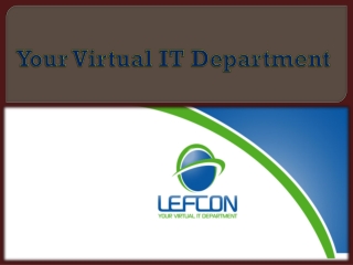 Your Virtual IT Department