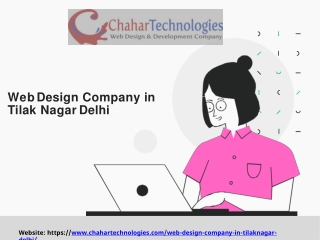 Web Design Company in Tilak Nagar Delhi