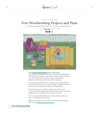 Free Woodworking Plans