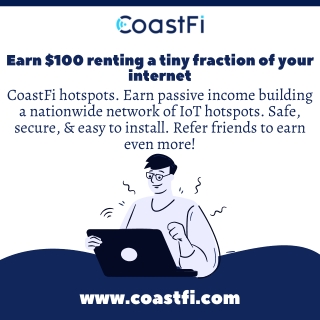 Earn $100 per year for a CoastFi Hotspot - CoastFi