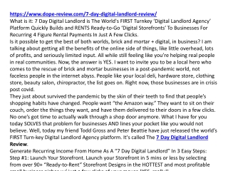 7 Day Digital Landlord Review