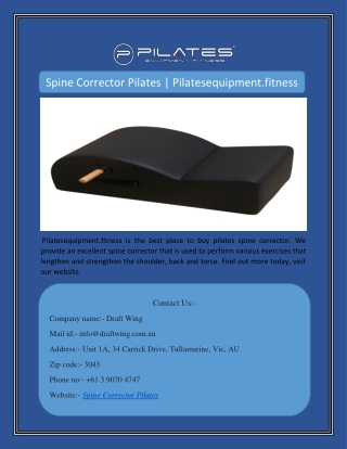 Spine Corrector Pilates | Pilatesequipment.fitness